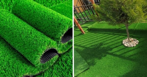 ثيل صناعي أخضر فاخر للحدائق والملاعب من مفروشات وأرضيات السريع بالرياض