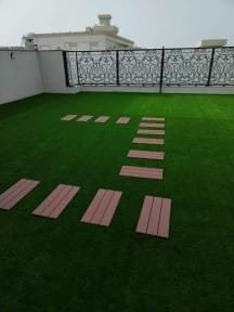 ثيل صناعي أخضر بجودة ممتازة من مفروشات وأرضيات السريع بالرياض