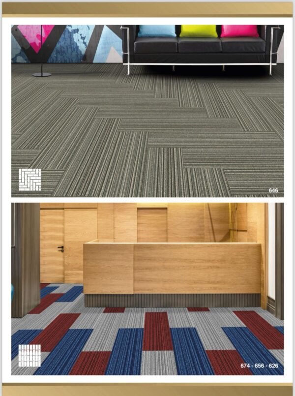 أرضيات بلاط موكيت للمكاتب