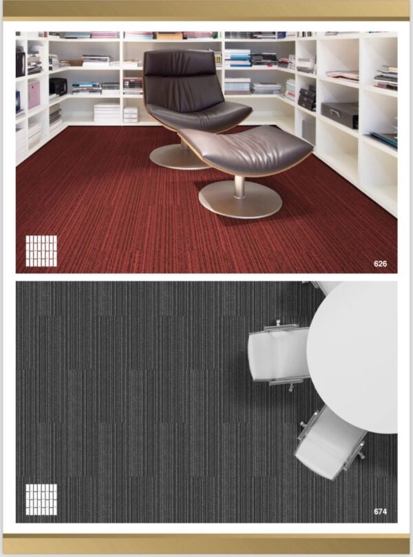 أرضيات بلاط موكيت للمكاتب